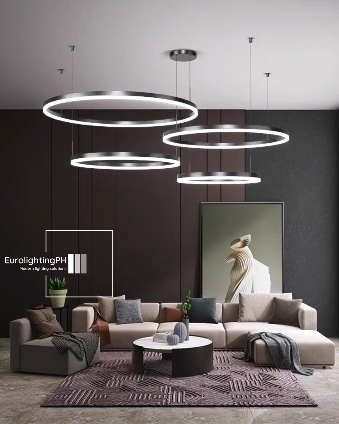 SATURN CHANDELIER