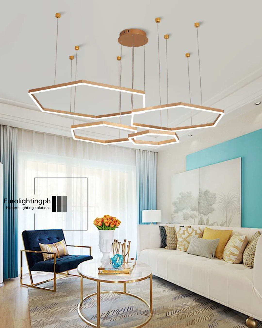 HEX CHANDELIER