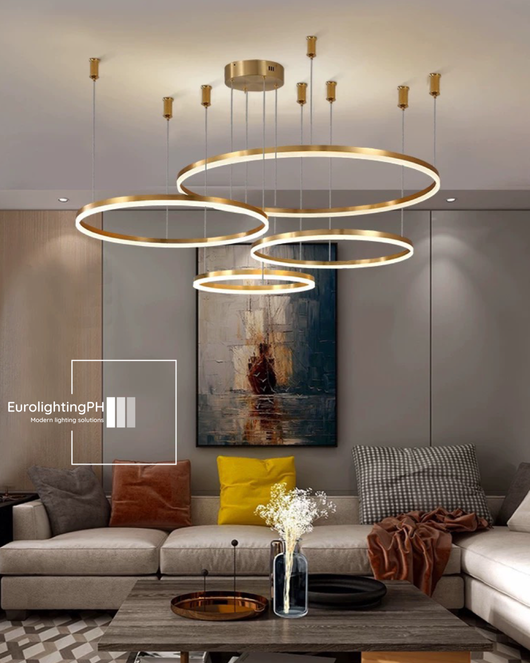 SATURN CHANDELIER