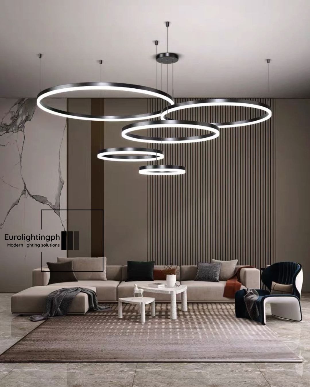 SATURN CHANDELIER