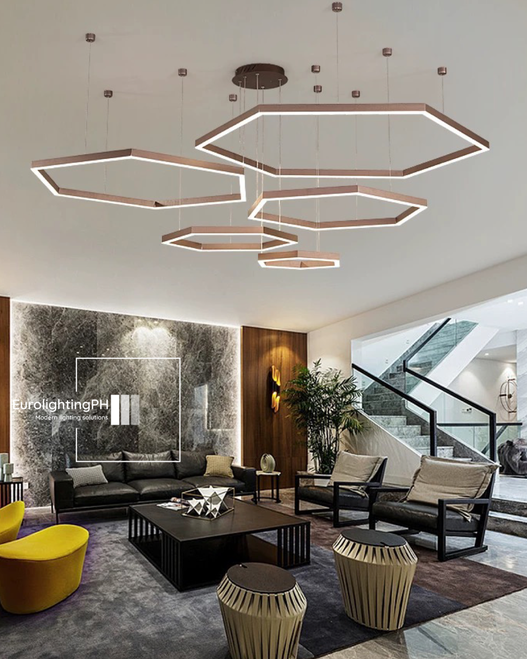 HEX CHANDELIER