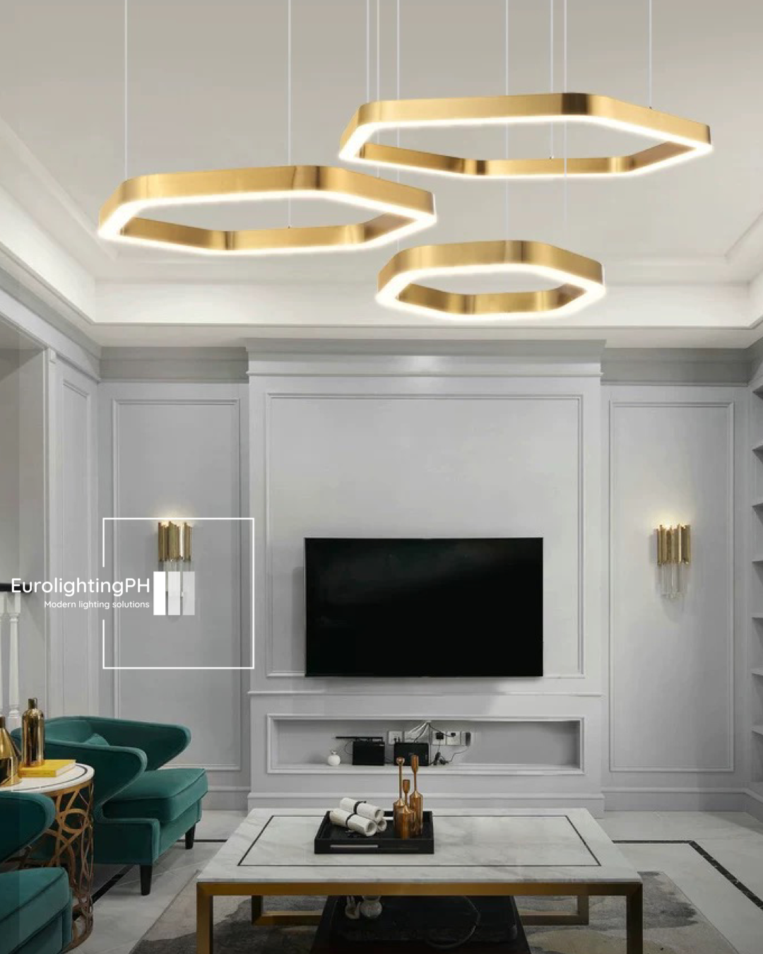 HEX CHANDELIER