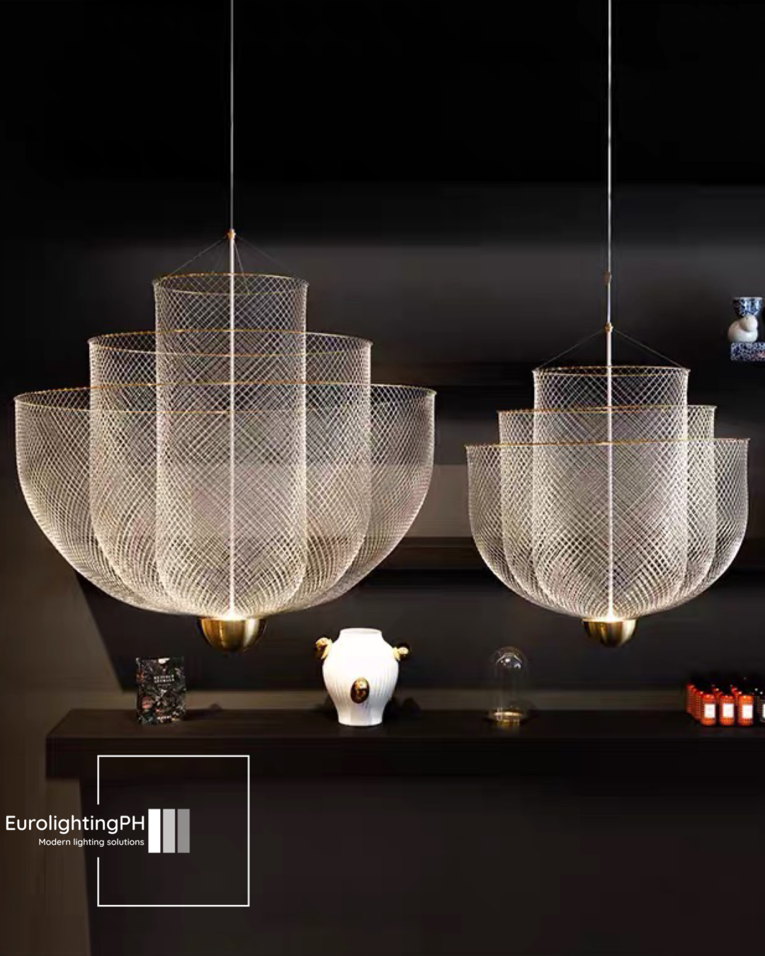 ASTEROID CHANDELIER
